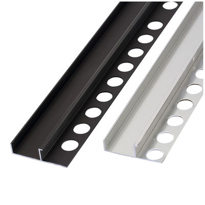 Aluminiumverdrängungs-Profil-Fussleiste-Aluminiumschritt-Rand-Ordnung 2.5m