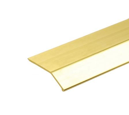 Hohe niedrige Schnallen-anodisierte flacher Streifen-Laminatboden-Aluminiumkantenstreifen