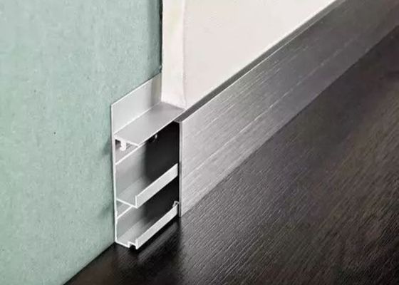 Verhindern Sie Boden-Deformations-Aluminiumfussleiste
