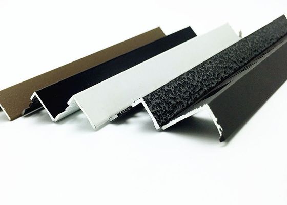 L formen Aluminiummetallkeramikfliesen-Rand-Ridge Trims Profil Manufactures Aluminium-Boden-Trennungslinie