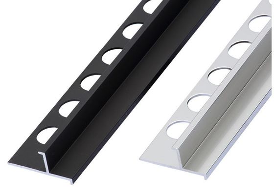 Dekorative metallische Innenfußleiste für Aluminiumabdeckungs-Linie Fussleiste für Fliesen-Ordnung