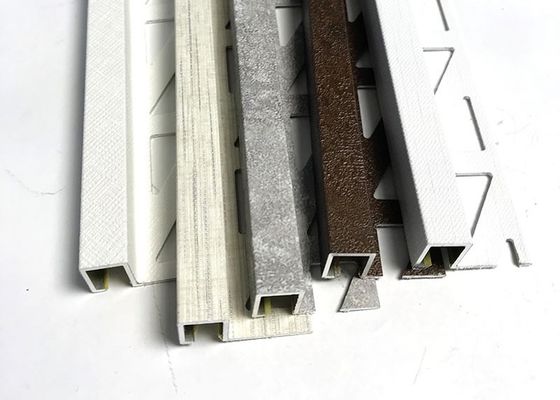 Aluminiumrand-Ordnungs-Streifen für Fliesen-Rand-Ecken-Aluminiumverdrängungs-Profil