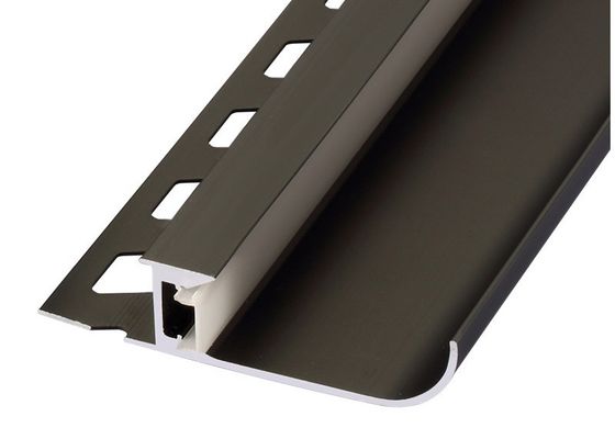 Elektrophorese-führte geführte Profil-AluminiumFussleiste Streifen geführte Fußleiste