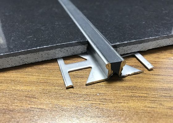 Keramische Aluminiumbewegungsfuge des Bodenbelag-10mm für Steinböden