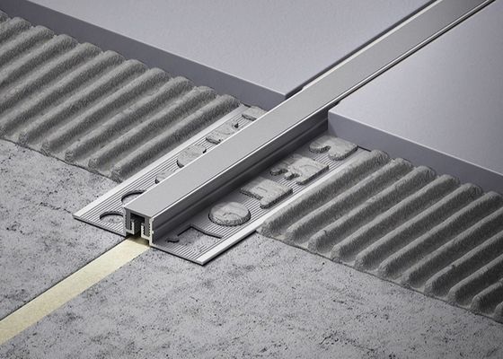 Aluminiumfliesen-Bewegungsfuge für Expansions-Bewegungsfuge-Holzfußboden Andtile-Ordnung