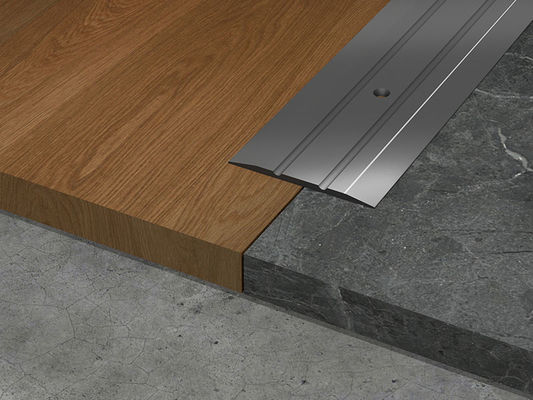 Boden-Übergangs-Streifen-dünner Aluminiumstreifen 2mm anodisierte Aluminiumstreifen