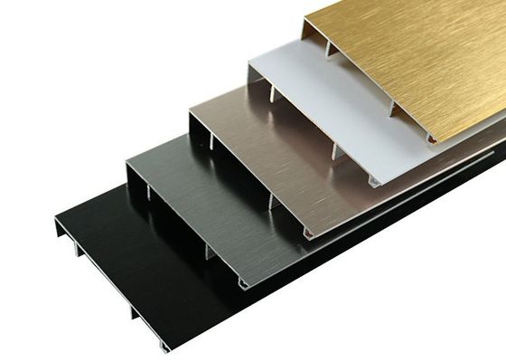 Wand-Basis-Schutz-umsäumendes Aluminiumprofil anodisierte