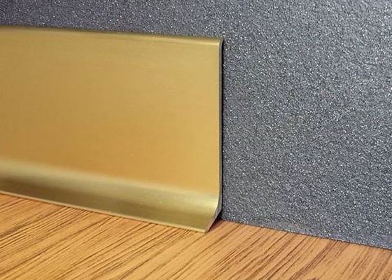 Dekorations-Aluminiumfussleiste-Streifen für Aluminiumverdrängungs-Profil
