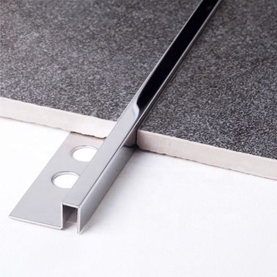 Dekorativer Kantenschutz verdrängte Aluminiumfliesen-Ordnungs-Profil