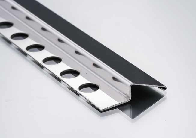 Innerhalb Eckedelstahl-Metallbullnose Grenzrand-Ordnung 2.5m