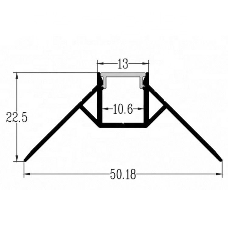 Aluminium-LED Profile der Elektrophorese-
