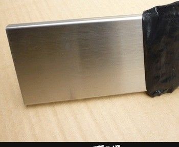 Klärende einfache 1.8m Edelstahl-Fussleiste-Metallbeschaffenheit, die Linie umsäumt