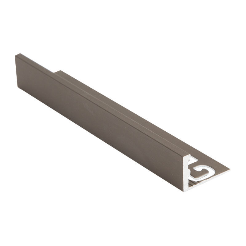 Chrome-Quadrat-Rand-Fliese trimmen dekorative 10mm das L-förmige Ordnungsaluminiumhaus