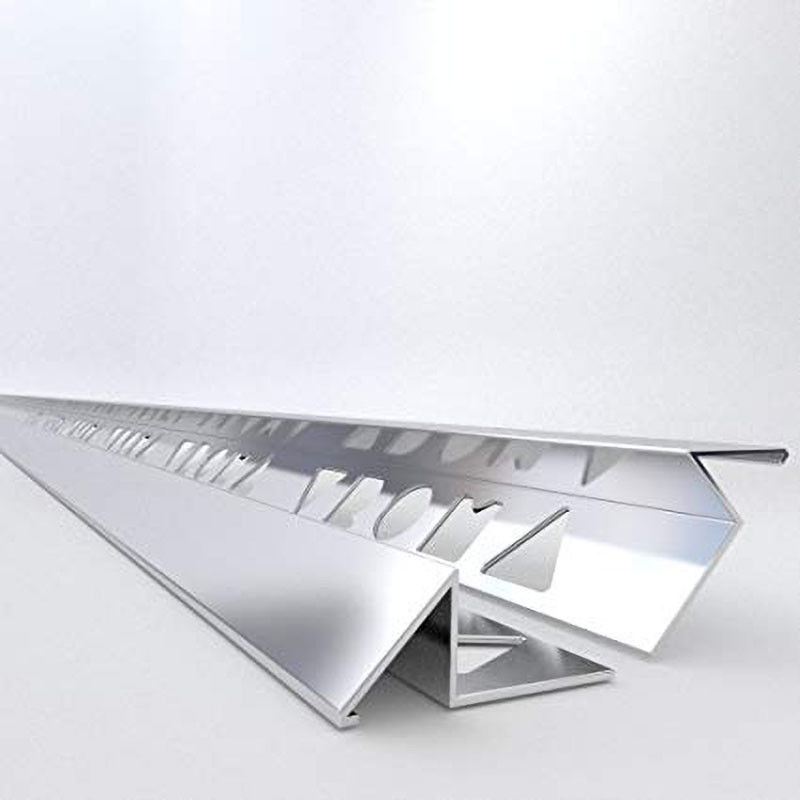 Dreieck-Aluminiumfliesen-Ecken-Ordnungs-trimmen Aluminiumquadrat-Rand-Fliese Chrome-Fliesen-Ordnung