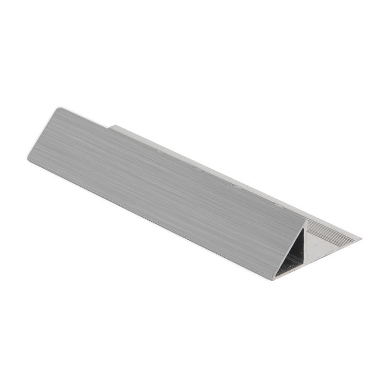Dreieck-Aluminiumfliesen-Ecken-Ordnungs-trimmen Aluminiumquadrat-Rand-Fliese Chrome-Fliesen-Ordnung