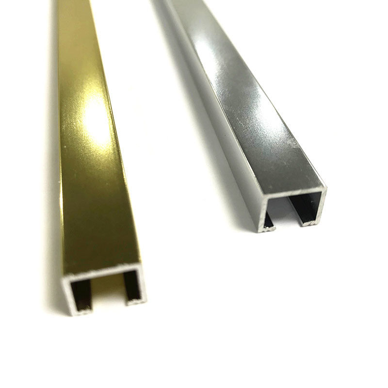 Quadratischer Rand-Ordnungs-Badezimmer-Aluminiumboden ringsum Rand-Fliesen-Ordnung