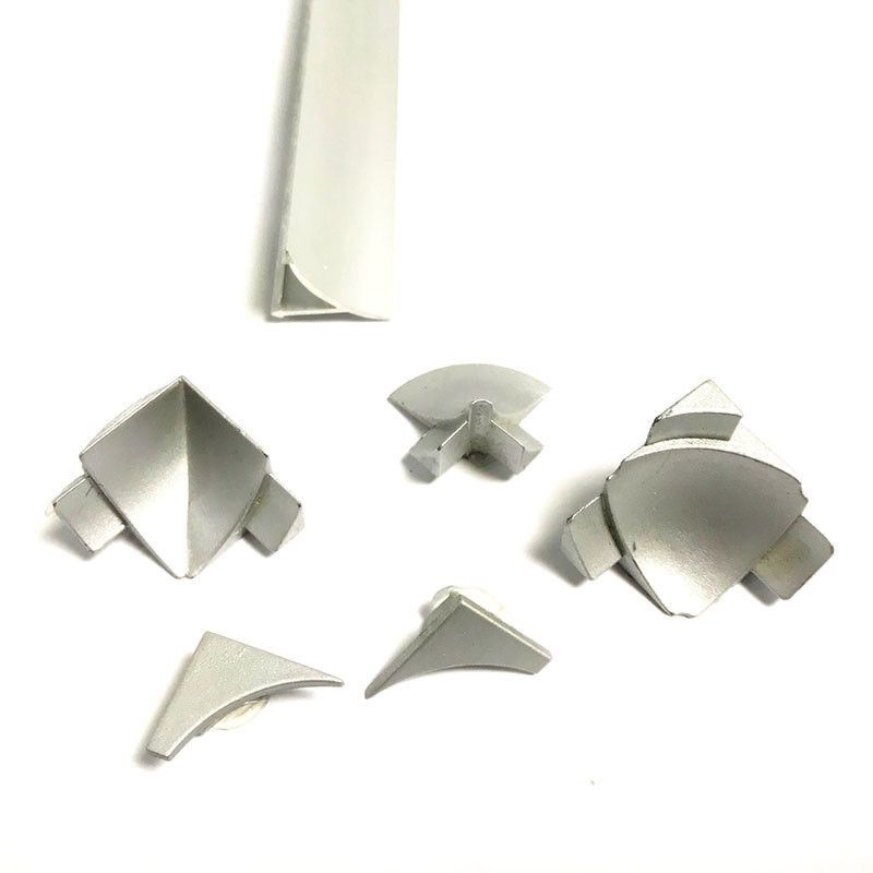 Aluminiummetallquadrat-Rand-Fliesen-Ordnung anodisierte Badezimmer-Fliesen-Rand-Ordnung