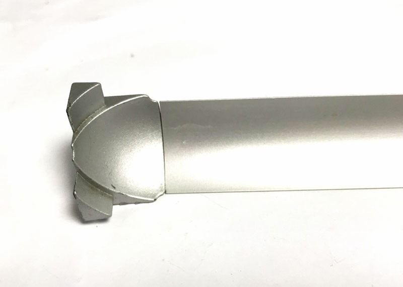 Aluminiummetallquadrat-Rand-Fliesen-Ordnung anodisierte Badezimmer-Fliesen-Rand-Ordnung
