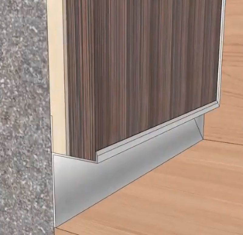Anodisierendes Polieraluminiumprofil für die Wandfliesen, die Gewohnheit trimmen