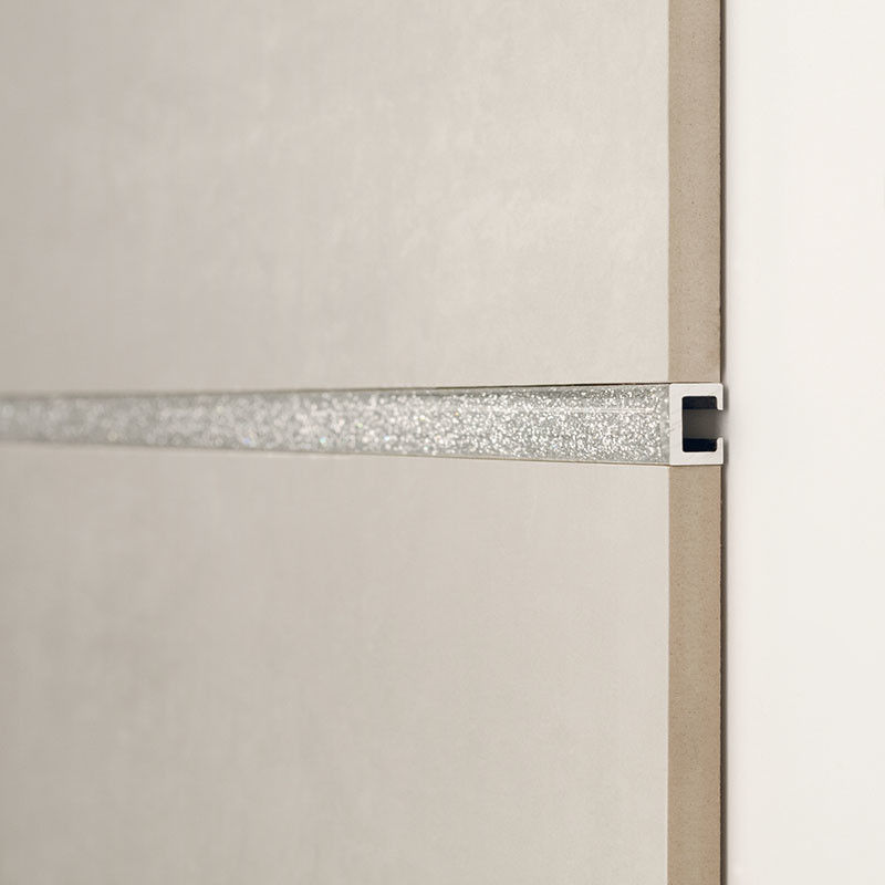 Der Aluminiumlegierungsverdrängungsboden/die Fliesenzielliniebügelordnungen