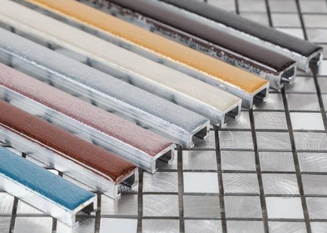 Fliesen-Zutat-Streifen für Aluminiumlegierungs-Profil-Fliesen-Rand-Ordnung