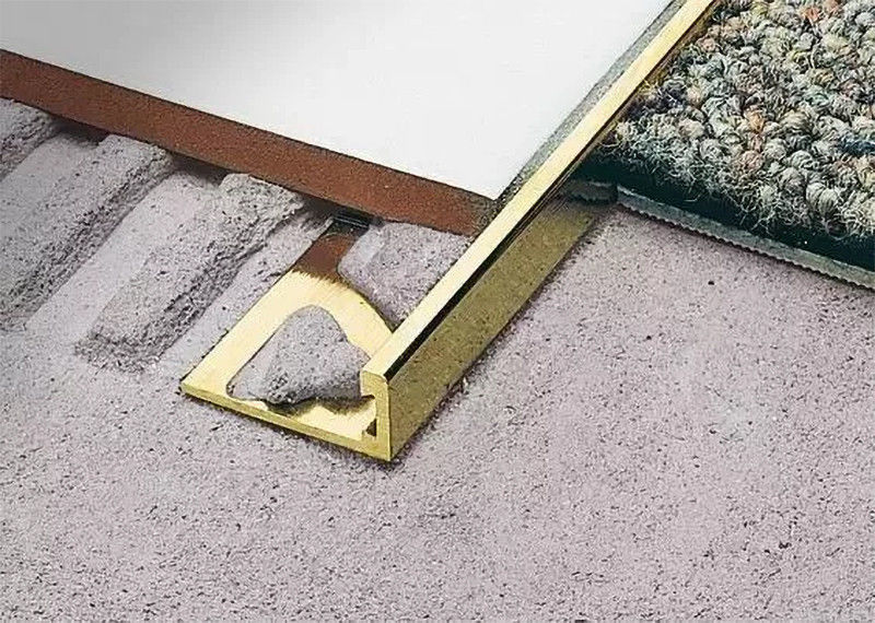 2.5m Metallfliesen-Rand-Ordnung für Aluminiumlegierungs-Profil-Fliesen-Rand-Ordnungs-Aluminium