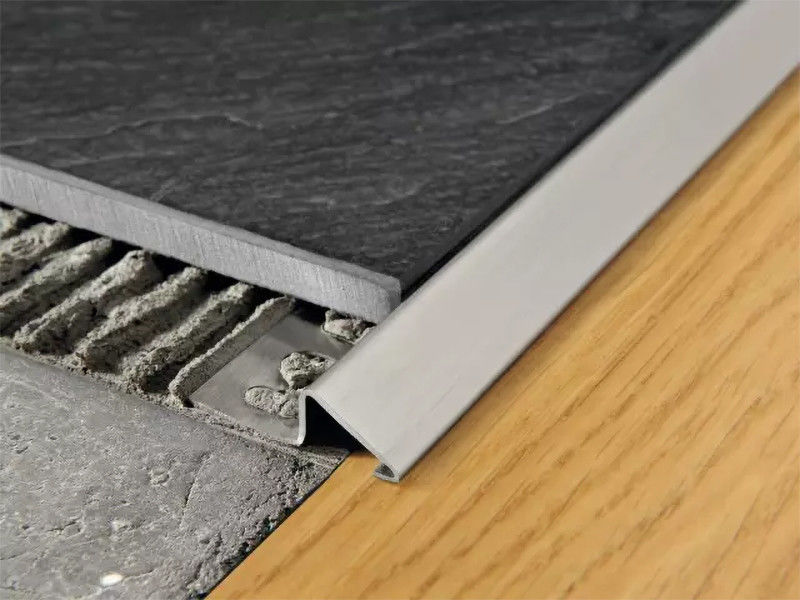Aluminiumlegierungs-Verdrängungs-Profil-Ecken-Rand-Fliesen-Ordnungs-Streifen