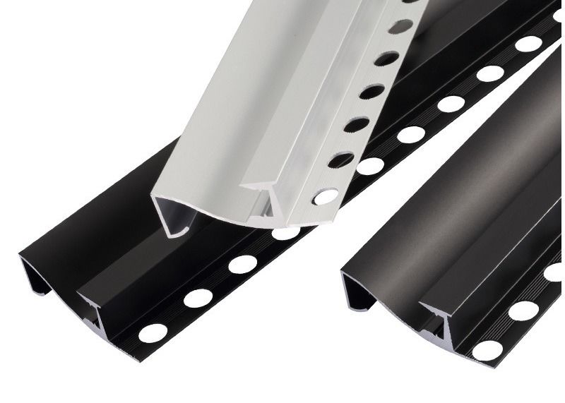 Aluminiumlegierungs-Profil geführte Fussleiste-Linie Aluminiumverdrängtes Eckprofil der hohen Qualität des Licht-LED