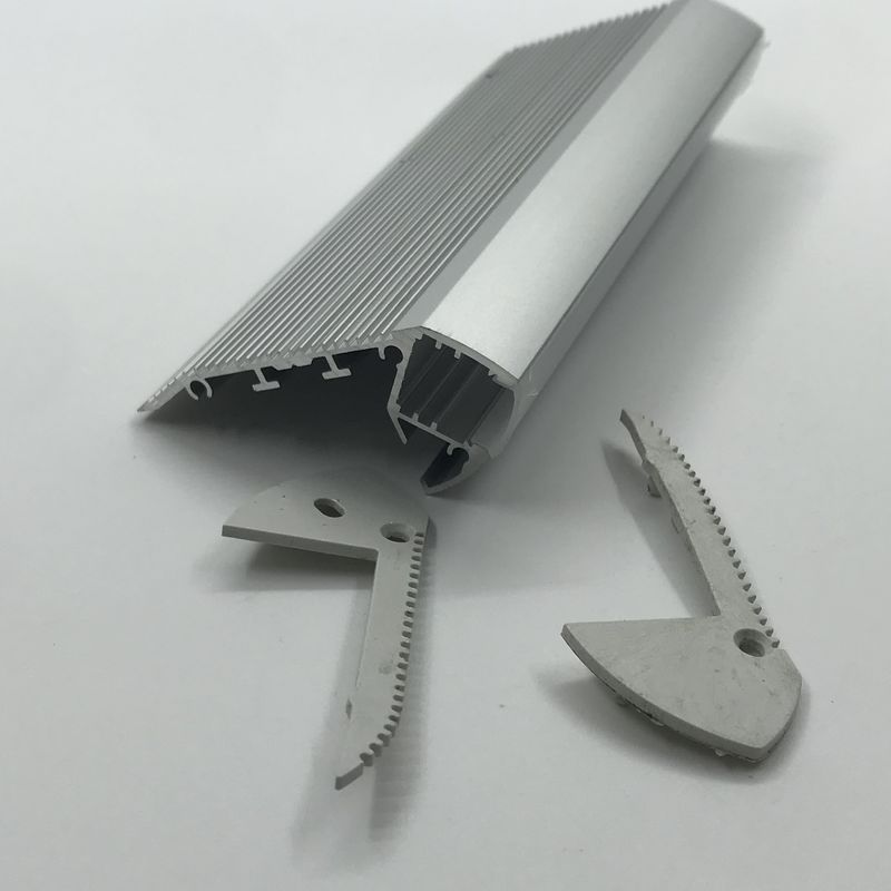 Aluminium-LED Profile des Treppen-Antibeleg-