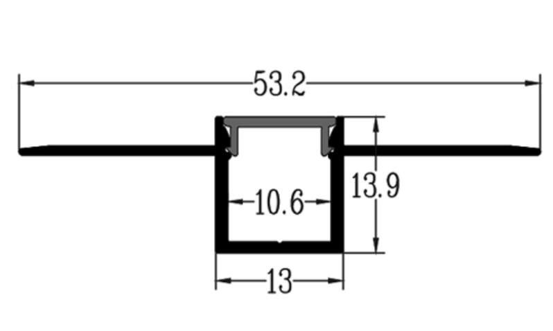Aluminium-LED Profile der Büro-Dekorations-