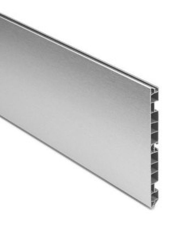 Gebogene Aluminiumfussleiste