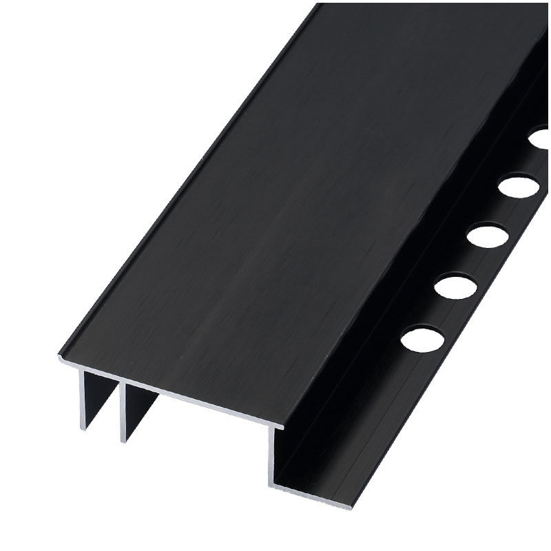 Wasserdichter Küchen-Aluminiumfussleiste-Boden-dekorative Wand-Fußleiste