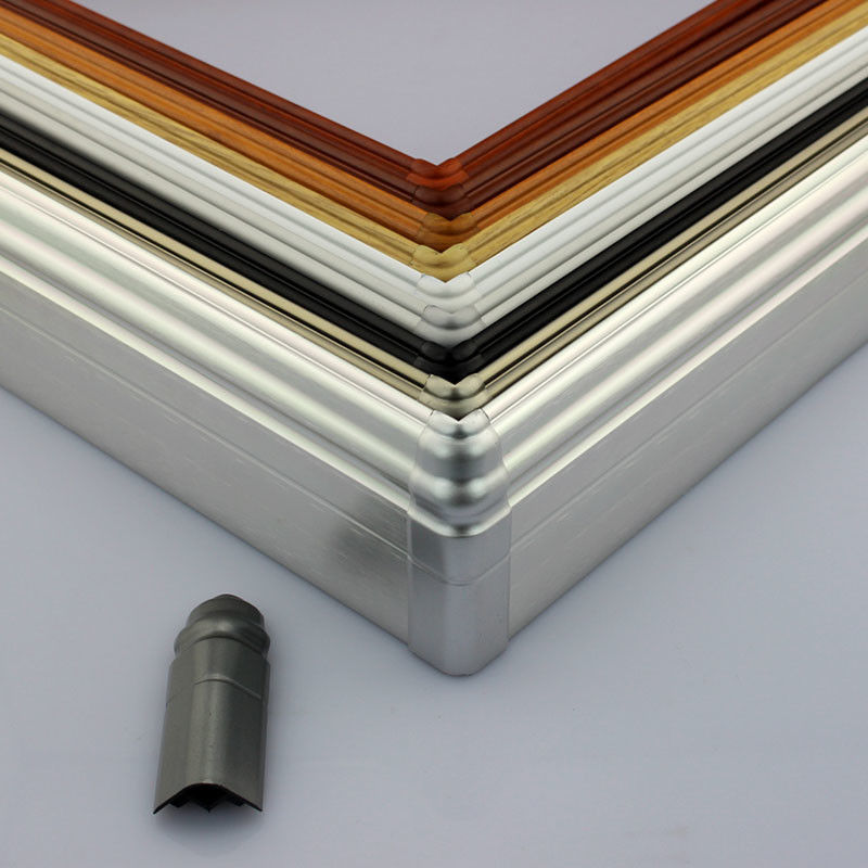 Wasserdichter Küchen-Aluminiumfussleiste-Boden-dekorative Wand-Fußleiste
