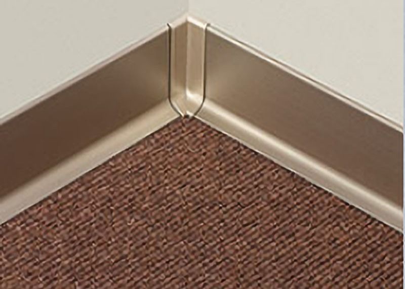 Anodisierte wasserdichte Fussleiste-Wand, die Schutz-Dekoration umsäumt