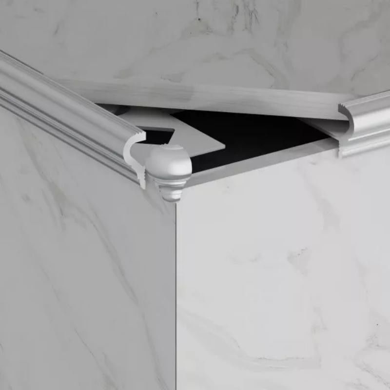 Aluminiumlegierungs-Verdrängungs-Profil-Fliesen-Ecken-Rand-Ordnungs-Streifen
