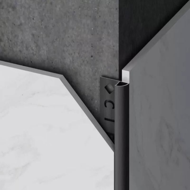 Aluminiumlegierungs-Verdrängungs-Profil-Fliesen-Ecken-Rand-Ordnungs-Streifen