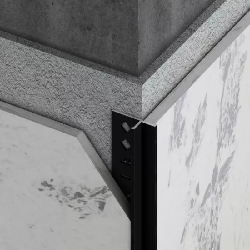 Aluminiumlegierungs-Verdrängungs-Profil-Fliesen-Ecken-Rand-Ordnungs-Streifen