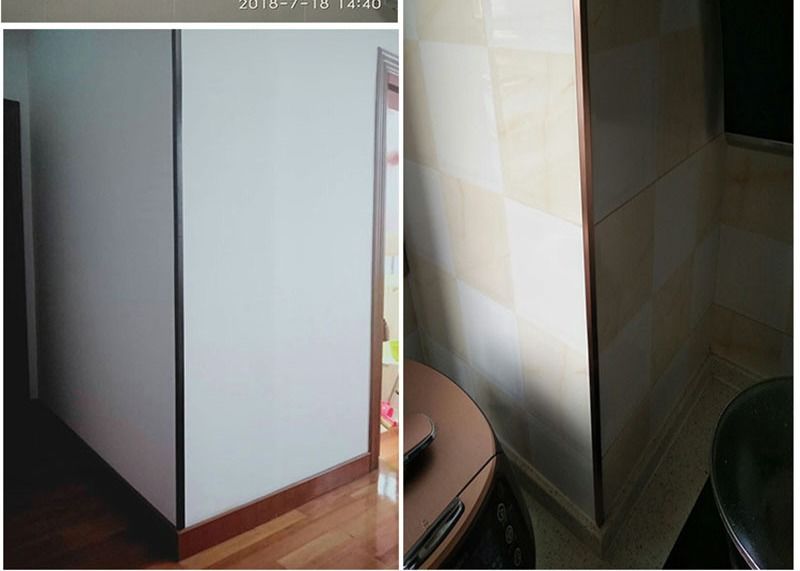 Aluminiumfliesen-Zierleiste Aluminium-Keramikfliesen-Zierleisten