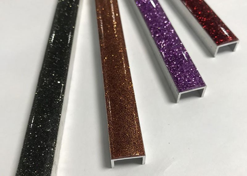 Form-Kantenschutz-Aluminiumkeramikziegel-Ordnungs-Metallfliesen-Profil des luxuriösen Großhandelsentwurfs-Aluminiumu