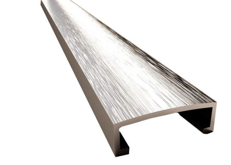 Form-Kantenschutz-Aluminiumkeramikziegel-Ordnungs-Metallfliesen-Profil des luxuriösen Großhandelsentwurfs-Aluminiumu