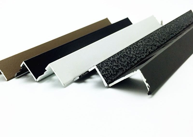 L formen Aluminiummetallkeramikfliesen-Rand-Ridge Trims Profil Manufactures Aluminium-Boden-Trennungslinie