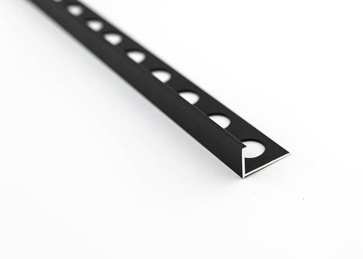 L formen Aluminiummetallkeramikfliesen-Rand-Ridge Trims Profil Manufactures Aluminium-Boden-Trennungslinie