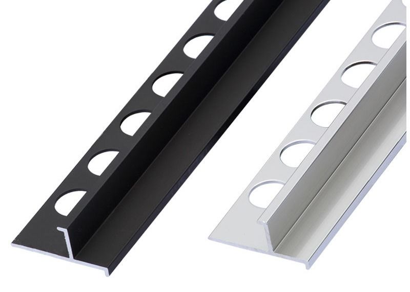 Dekorative metallische Innenfußleiste für Aluminiumabdeckungs-Linie Fussleiste für Fliesen-Ordnung