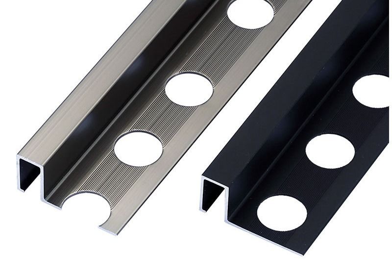 Aluminiumverdrängungs-Profil-Fliesen-Ordnungs-Streifen-keramische dekorative Fliesen-Rand-Ecken-Ordnung
