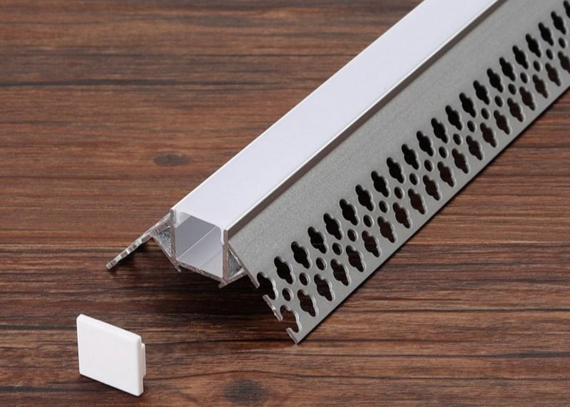 Geführtes vertieftes LED Aluminiumprofil der Streifen-Beleuchtungs-mit Sprengring