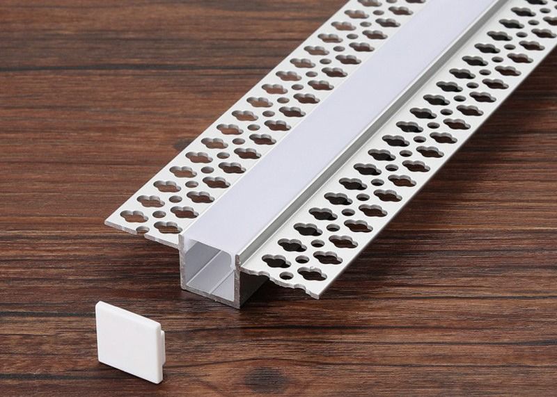 Geführtes vertieftes LED Aluminiumprofil der Streifen-Beleuchtungs-mit Sprengring