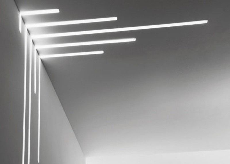 Polierte 2m Aluminium-LED Profile für Möbel-Glasschrank