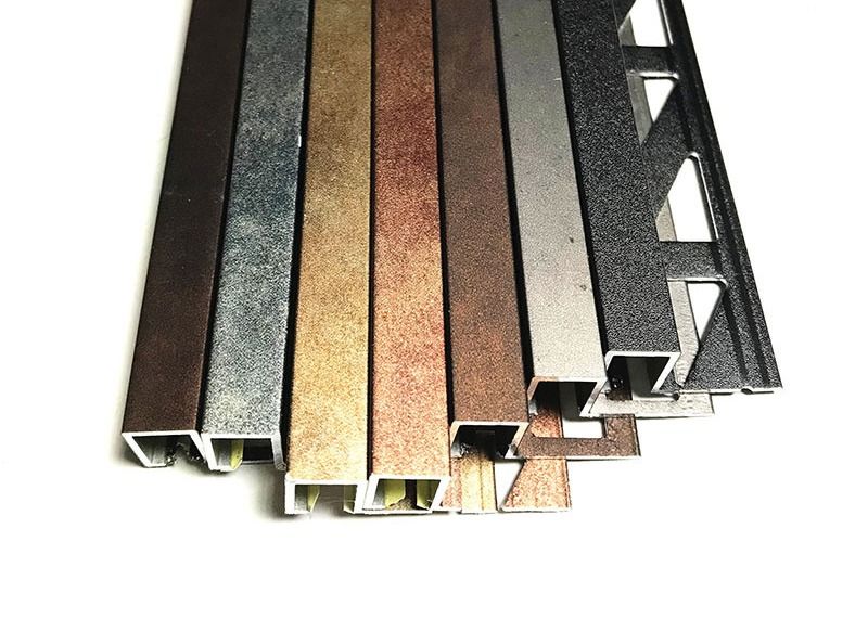Fliesen-Ordnungs-Aluminium-Eckübergangs-Profil Listello-Grenzrand-Ordnung