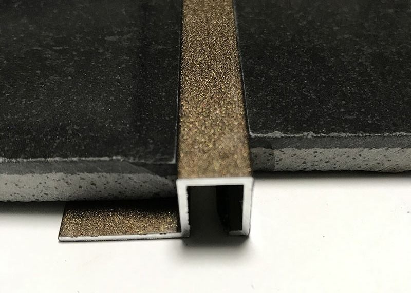 Fabrik-Aluminiumfliesen-Zusatz-schützende Fliesen-Ordnungs-Aluminiumverdrängungs-Profil Soems &amp;ODM