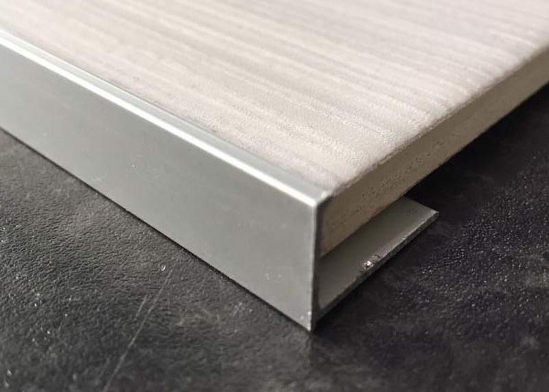 Fliesen-Rand-Ecken-Ordnungs-Fliesen-zusätzliche Aluminiumverdrängungs-Profile Fabrik Soem-ODM dekorative